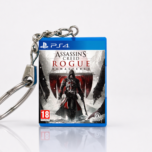 Assassin's Creed: Rogue Remastered - PS4 Miniatur Spielhülle Schlüsselanhänger