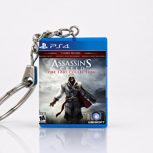 Assassin's Creed: The Ezio Collection - PS4 Miniatur Spielhülle Schlüsselanhänger