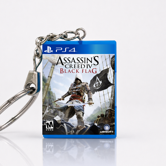 Assassin's Creed IV: Black Flag - PS4 Miniatur Spielhülle Schlüsselanhänger