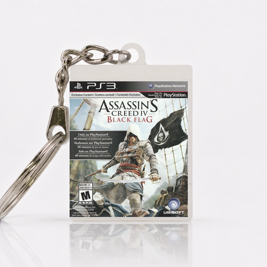 Assassin's Creed IV: Black Flag - PS3 Miniatur Spielhülle Schlüsselanhänger
