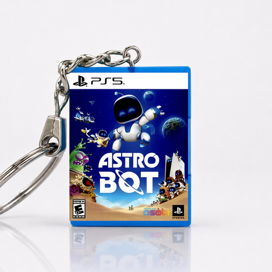 Astro Bot - PS5 Miniatur Spielhülle Schlüsselanhänger
