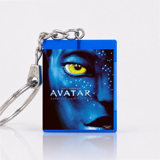 Avatar - Film Miniatur Blu-Ray Hülle Schlüsselanhänger