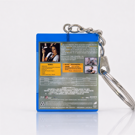 Bad Boys - Film Miniatur Blu-Ray Hülle Schlüsselanhänger