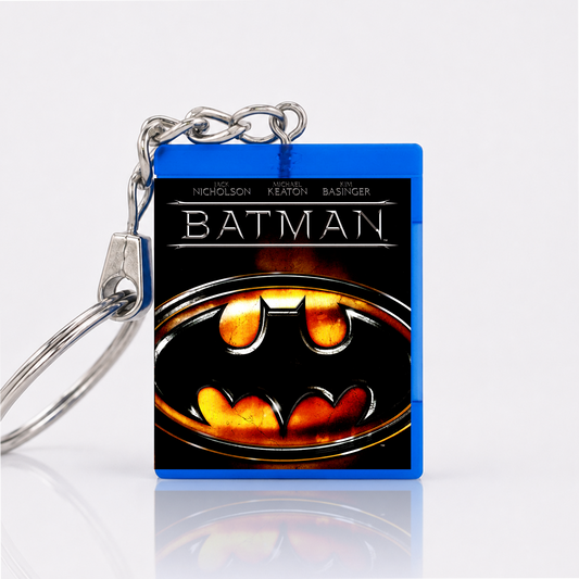 Batman - Film Miniatur Blu-Ray Hülle Schlüsselanhänger