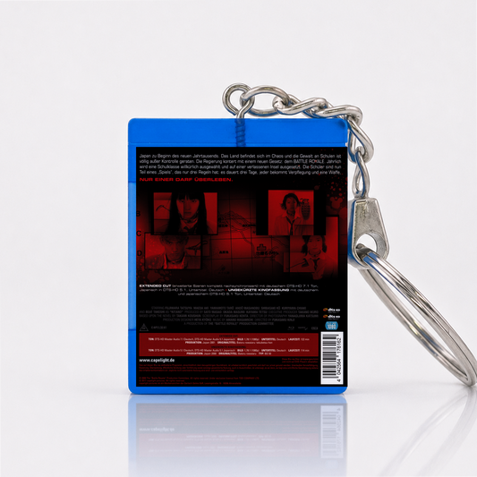 Battle Royale - Film Miniatur Blu-Ray Hülle Schlüsselanhänger