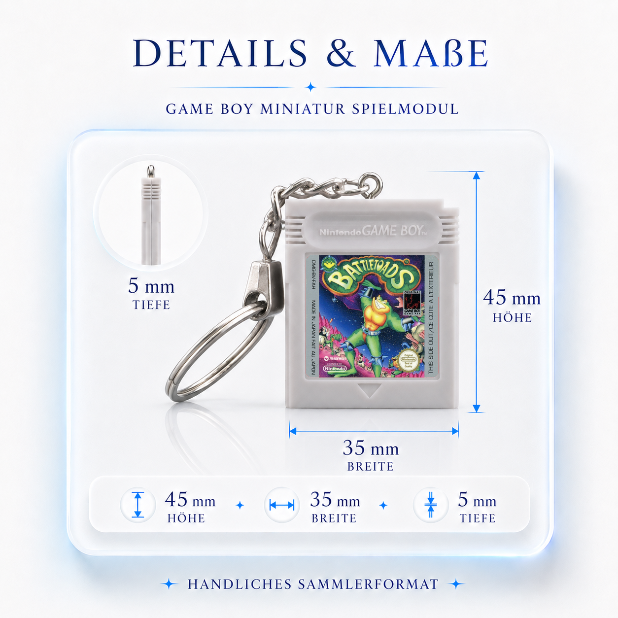 MASTER - N64 Mini Cartridge Keychain