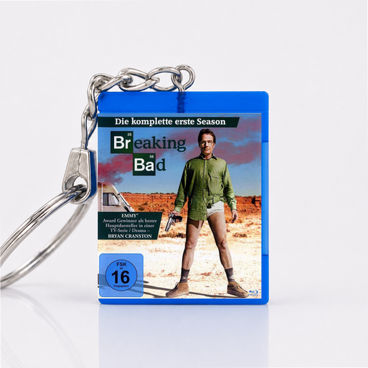 Breaking Bad - Serien Miniatur Blu-Ray Hülle Schlüsselanhänger