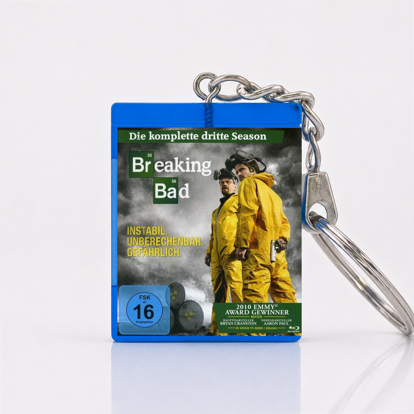 Breaking Bad - Serien Miniatur Blu-Ray Hülle Schlüsselanhänger