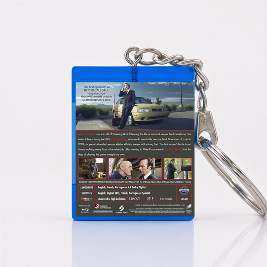 Better Call Saul - Serien Miniatur Blu-Ray Hülle Schlüsselanhänger
