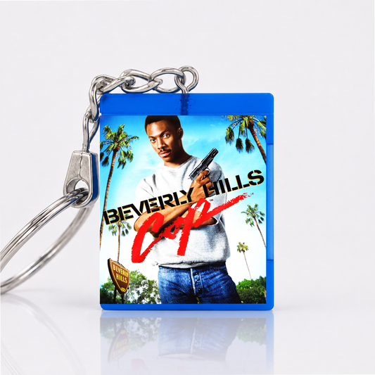 Beverly Hills Cop - Film Miniatur Blu-Ray Hülle Schlüsselanhänger
