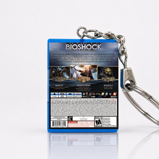 BioShock: The Collection - PS4 Miniatur Spielhülle Schlüsselanhänger