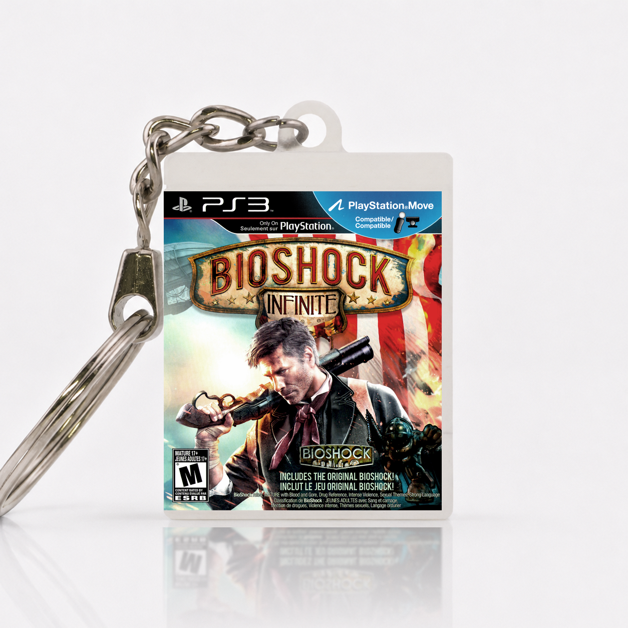 BioShock: Infinite - PS3 Miniatur Spielhülle Schlüsselanhänger