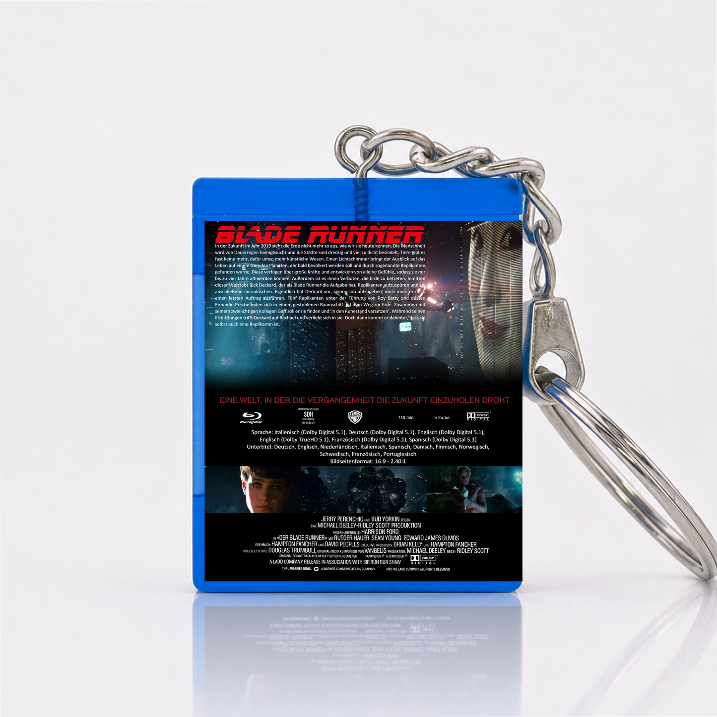 Blade Runner - Film Miniature Blu-Ray Case Keychain