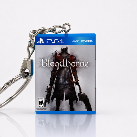 Bloodborne - PS4 Miniatur Spielhülle Schlüsselanhänger