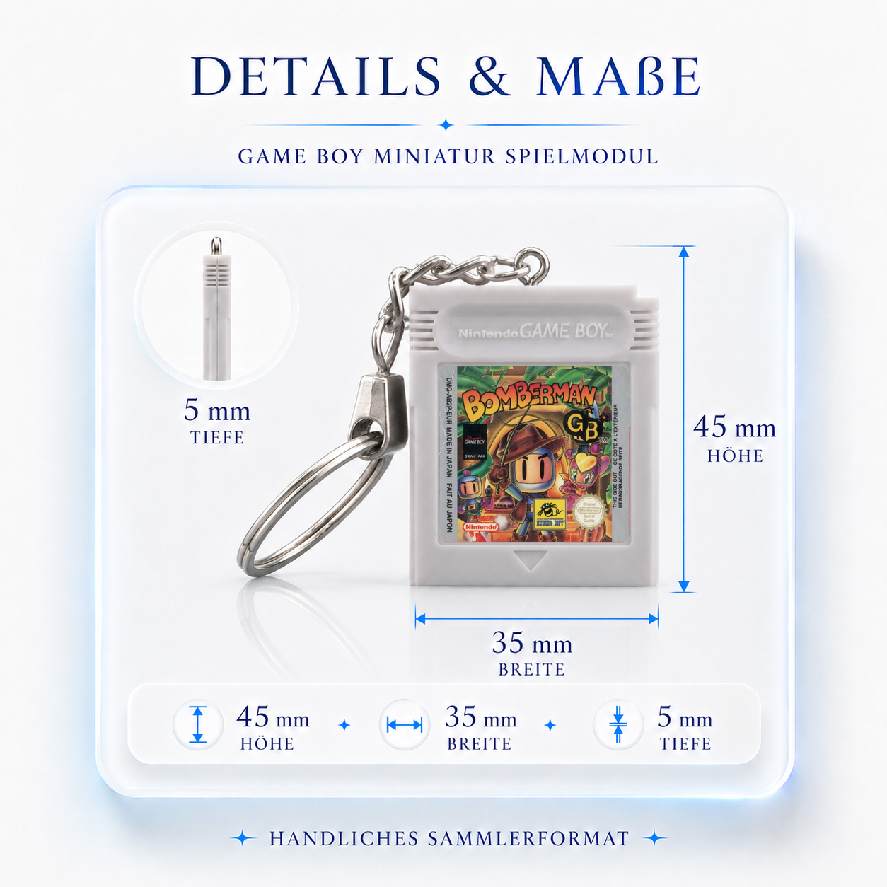 MASTER - N64 Mini Cartridge Keychain