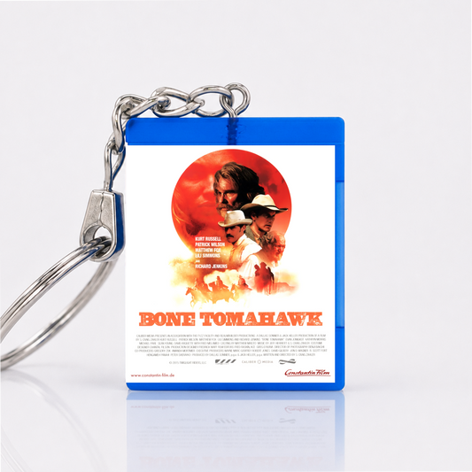 Bone Tomahawk - Film Miniatur Blu-Ray Hülle Schlüsselanhänger