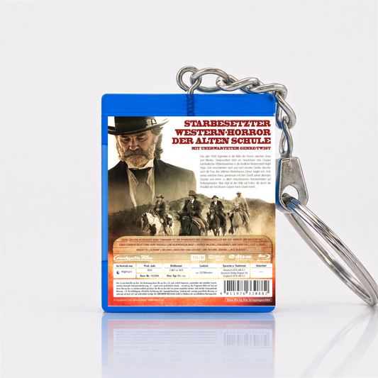 Bone Tomahawk - Film Miniatur Blu-Ray Hülle Schlüsselanhänger