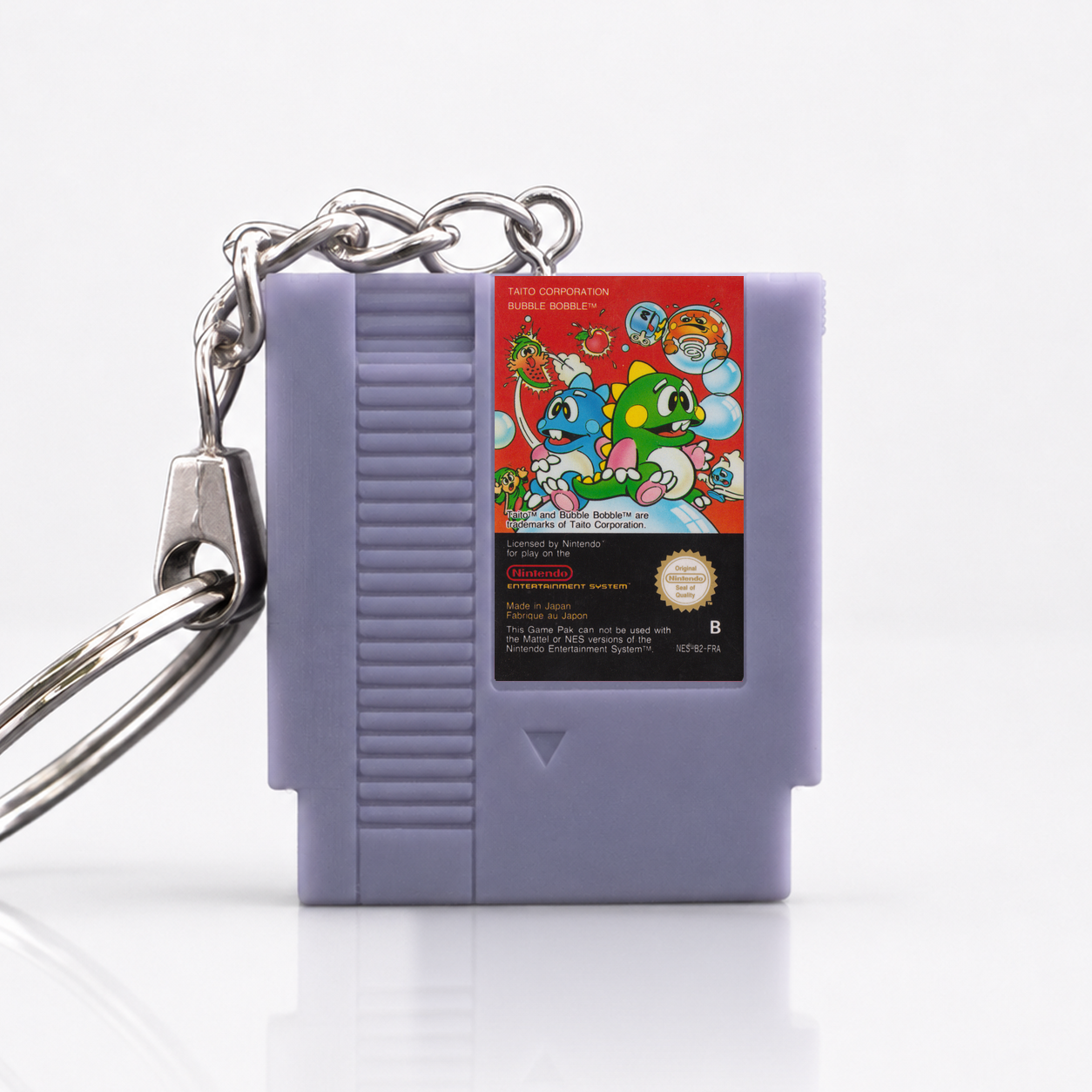 Bubble Bobble – NES Miniatur Spielmodul Schlüsselanhänger