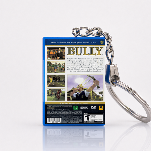 Bully (aka Canis Canem Edit) - PS2 Miniatur Spielhülle Schlüsselanhänger