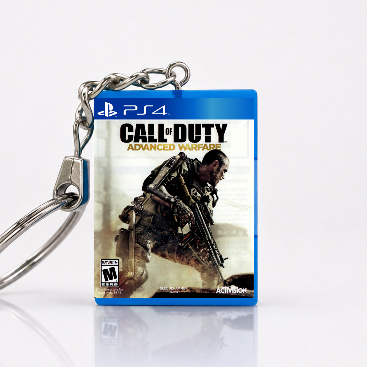 Call of Duty: Advanced Warfare - PS4 Miniatur Spielhülle Schlüsselanhänger