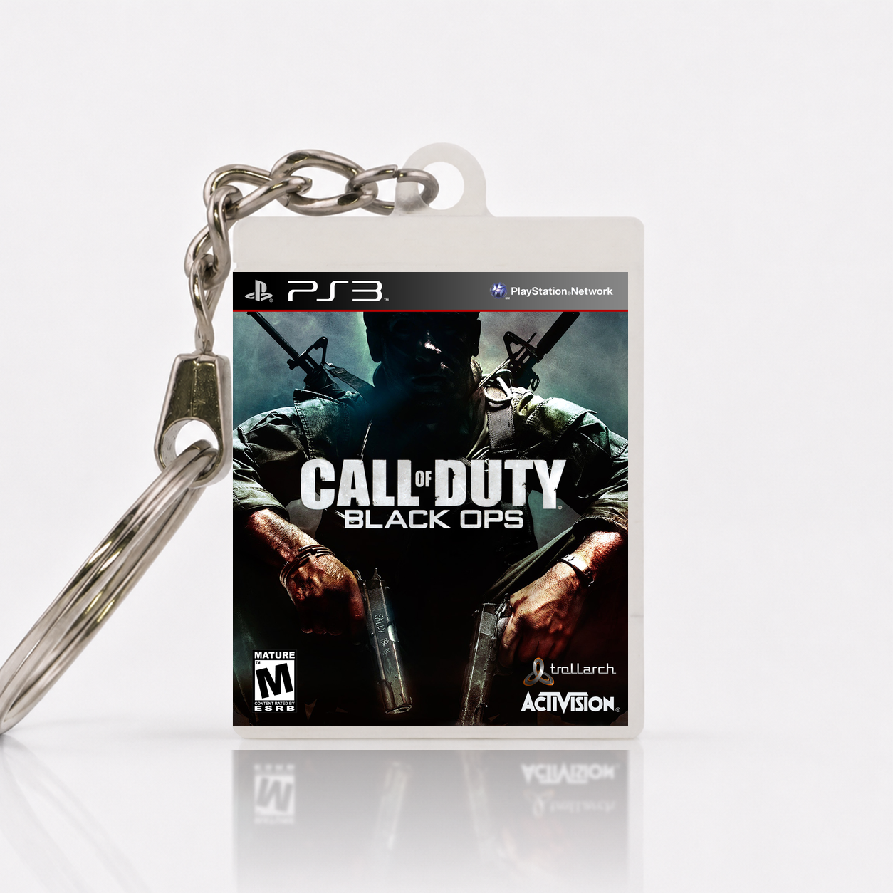 Call of Duty: Black Ops - PS3 Miniatur Spielhülle Schlüsselanhänger