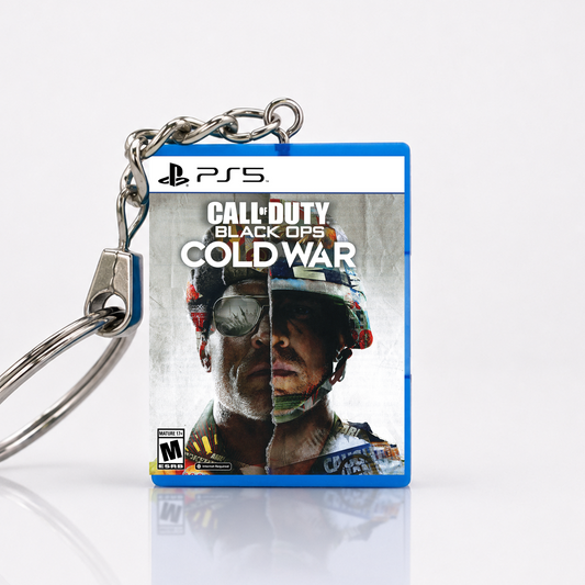 Call of Duty: Black Ops Cold War - PS5 Miniatur Spielhülle Schlüsselanhänger