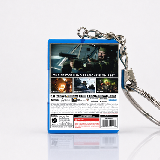 Call of Duty: Black Ops Cold War - PS5 Miniatur Spielhülle Schlüsselanhänger