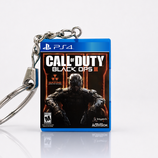 Call of Duty: Black Ops III - PS4 Miniatur Spielhülle Schlüsselanhänger
