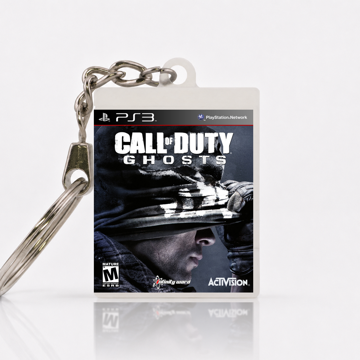 Call of Duty - Ghosts - PS3 Miniatur Spielhülle Schlüsselanhänger