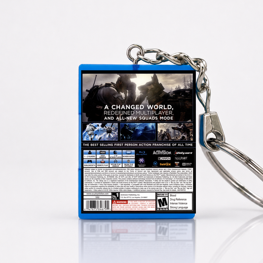 Call of Duty: Ghosts - PS4 Miniatur Spielhülle Schlüsselanhänger