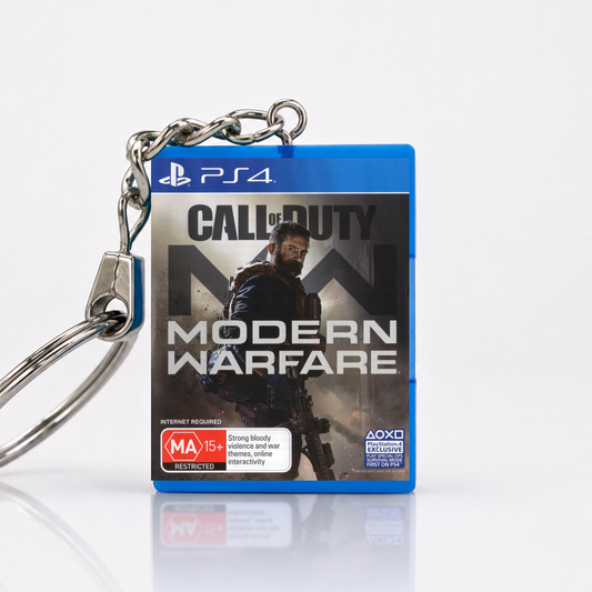 Call of Duty: Modern Warfare - PS4 Miniatur Spielhülle Schlüsselanhänger