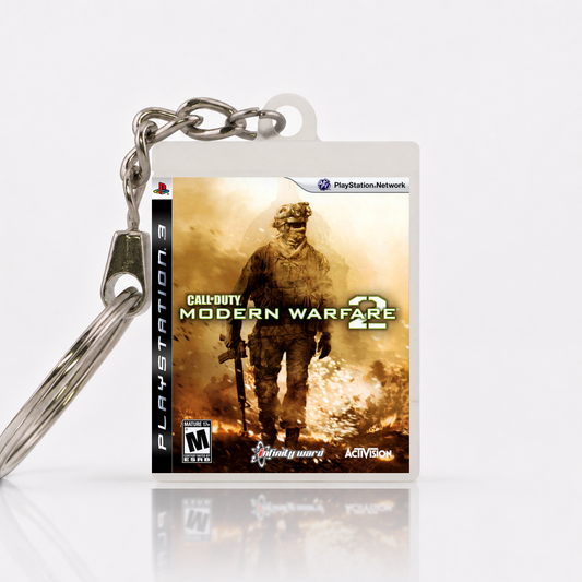 Call of Duty: Modern Warfare 2 - PS3 Miniatur Spielhülle Schlüsselanhänger