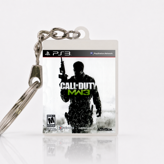 Call of Duty: Modern Warfare 3 - PS3 Miniatur Spielhülle Schlüsselanhänger
