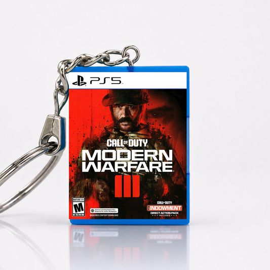 Call of Duty: Modern Warfare III - PS5 Miniatur Spielhülle Schlüsselanhänger