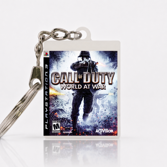 Call of Duty: World at War - PS3 Miniatur Spielhülle Schlüsselanhänger