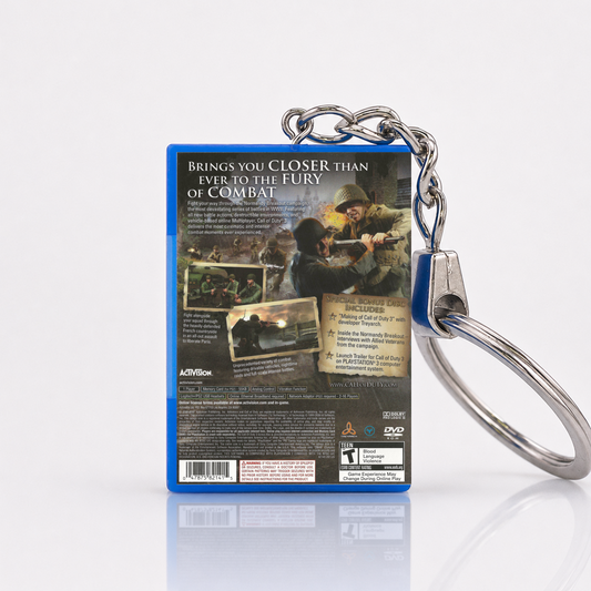 Call of Duty 3: Special Edition - PS2 Miniatur Spielhülle Schlüsselanhänger