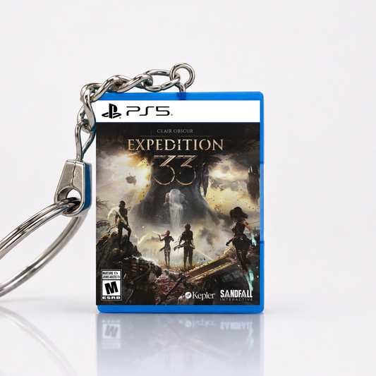 Clair Obscur: Expedition 33 - PS5 Miniatur Spielhülle Schlüsselanhänger