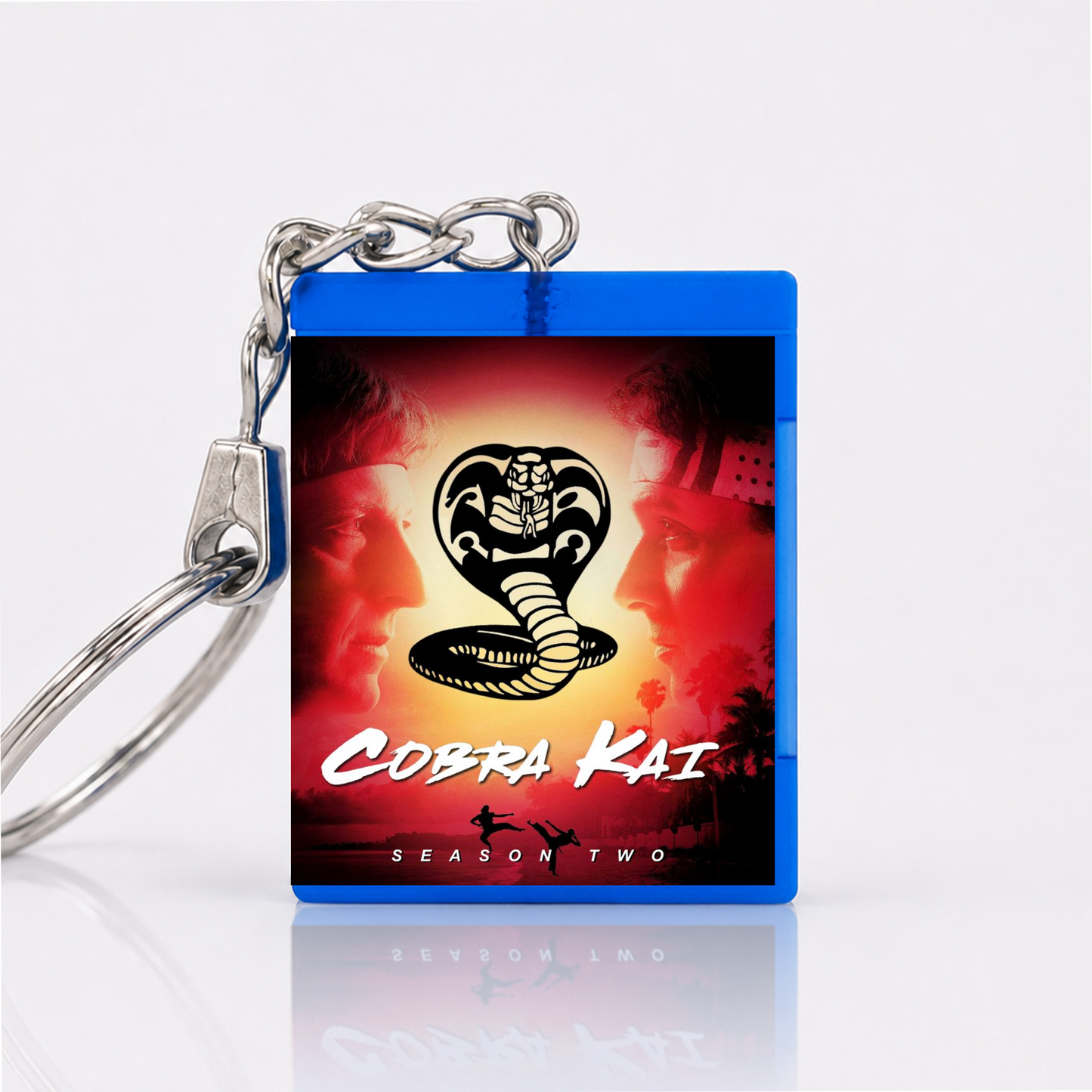Cobra Kai - Serien Miniatur Blu-Ray Hülle Schlüsselanhänger