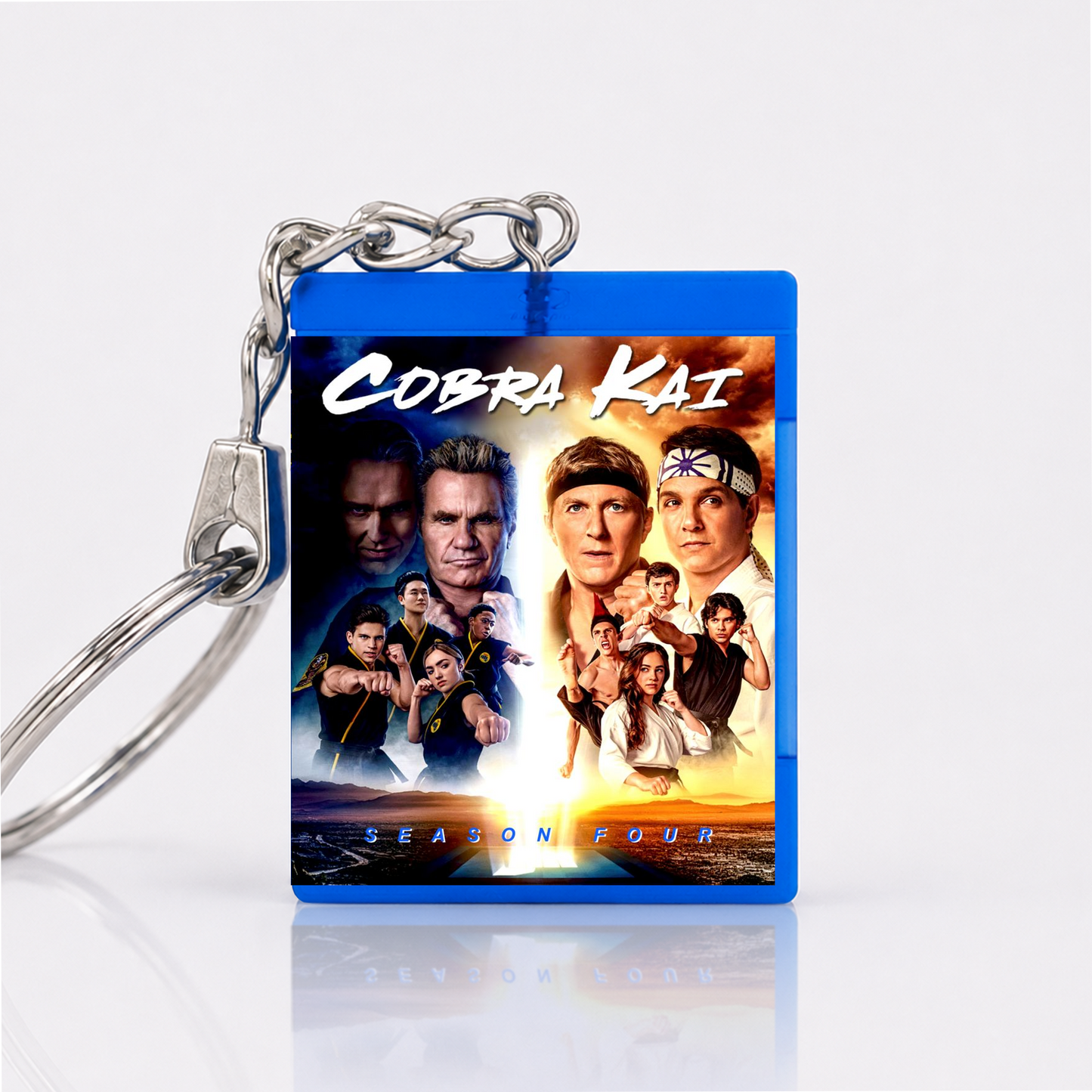 Cobra Kai - Serien Miniatur Blu-Ray Hülle Schlüsselanhänger