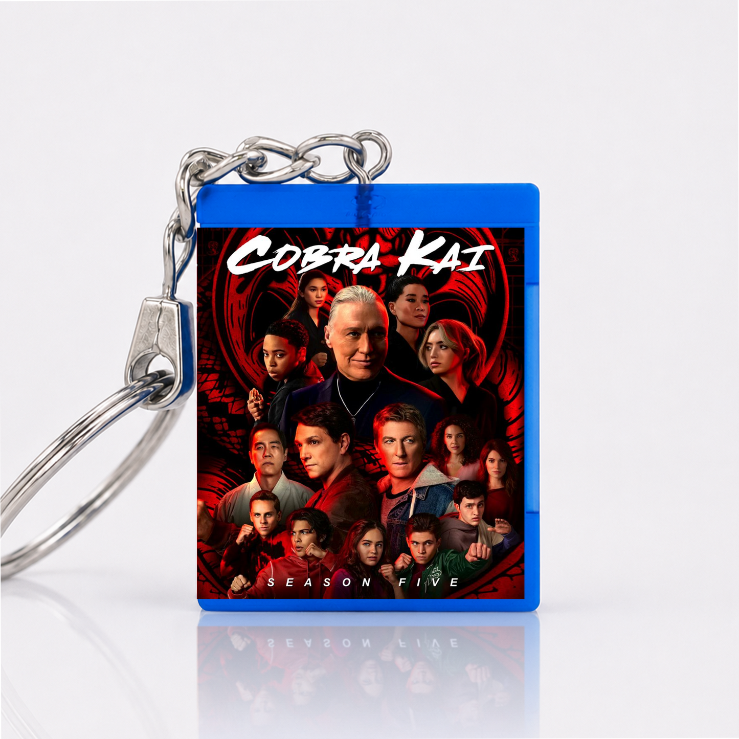 Cobra Kai - Serien Miniatur Blu-Ray Hülle Schlüsselanhänger