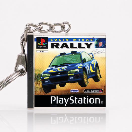 Colin McRae Rally - PS1 Miniatur Spielhülle Schlüsselanhänger