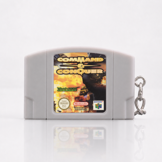 Command & Conquer - N64 Miniatur Spielmodul Schlüsselanhänger