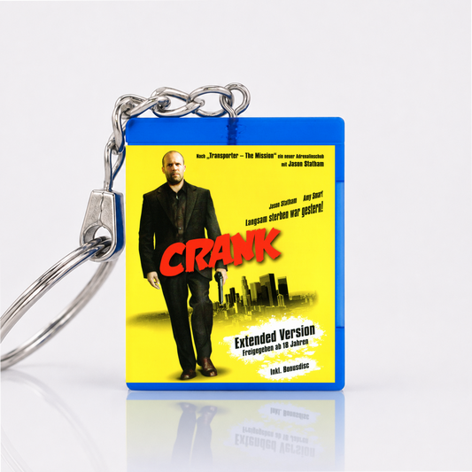 Crank - Film Miniatur Blu-Ray Hülle Schlüsselanhänger