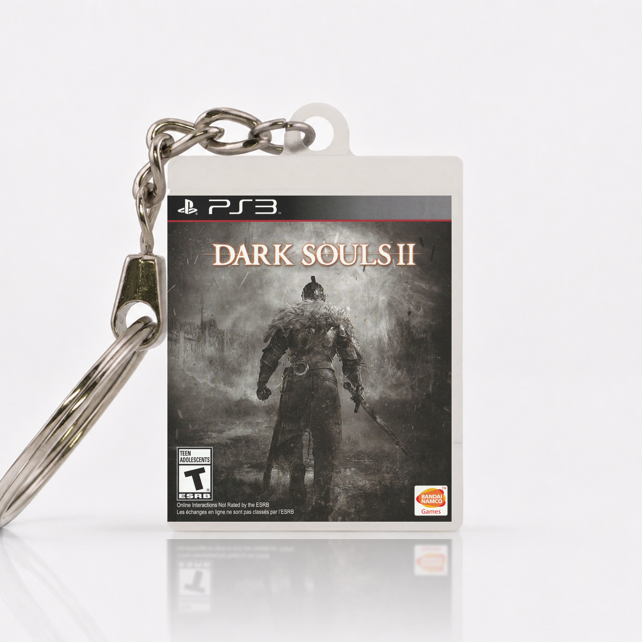 Dark Souls II - PS3 Miniature Game Case Keychain