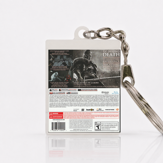 Dark Souls II - PS3 Miniature Game Case Keychain