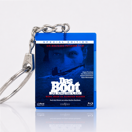 Das Boot - Film Miniatur Blu-Ray Hülle Schlüsselanhänger