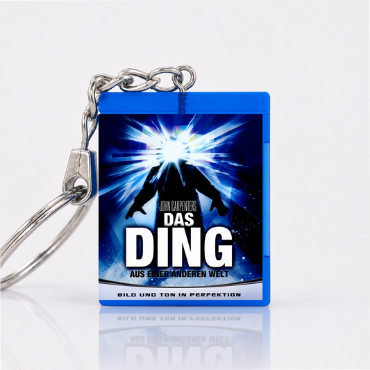 Das Ding aus einer anderen Welt - Film Miniatur Blu-Ray Hülle Schlüsselanhänger