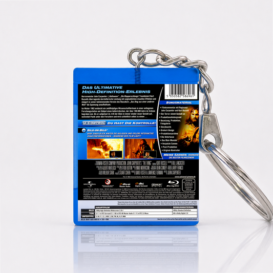 Das Ding aus einer anderen Welt - Film Miniatur Blu-Ray Hülle Schlüsselanhänger