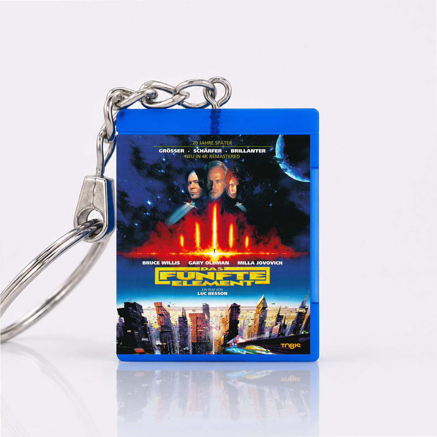 Das fünfte Element - Film Miniatur Blu-Ray Hülle Schlüsselanhänger