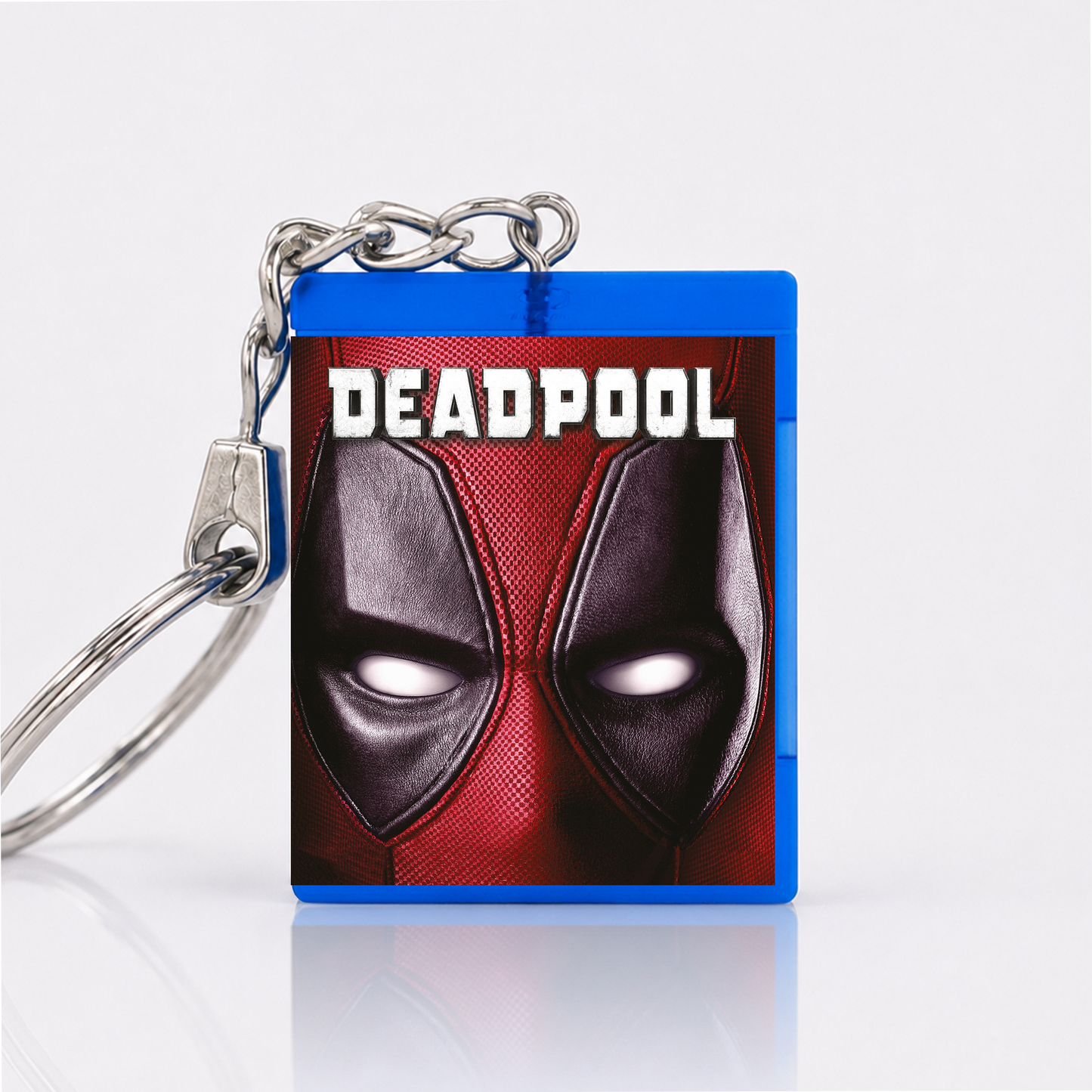 Deadpool - Film Miniatur Blu-Ray Hülle Schlüsselanhänger
